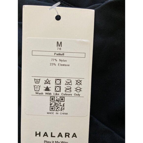 High Waisted Crossover Straight Leg Yoga Leggings Black  Varies NWT - Picture 7 of 8